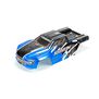 1/8 Trimmed and Painted Body with Decals, Blue: KRATON 6S BLX