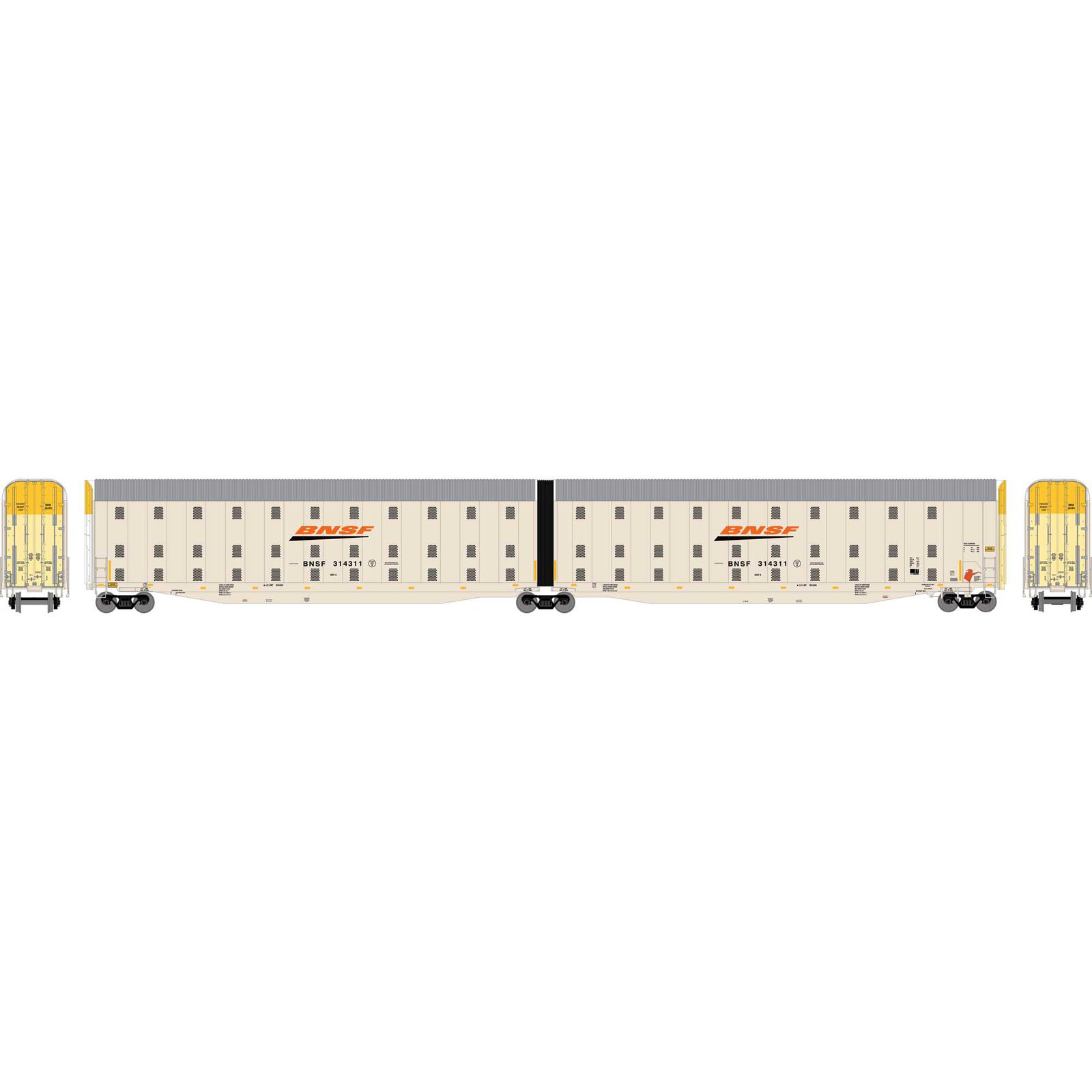 N Auto-Max Carrier, BNSF / Wedge #314311