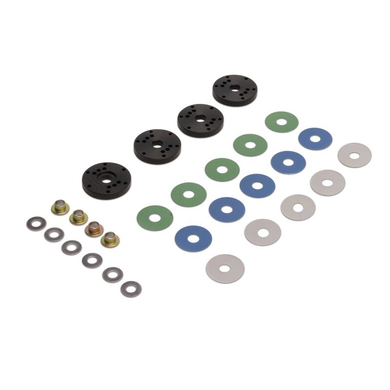 Bypass1 Pistons 6-Hole Set, 16mm: TLR 1/8