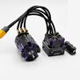 VoltEagle Power System: EagleTech Brushless ESC & Voltmaster 3650 10.5T Brushless Motor, 1/10 Traxxas 4-Tec Drift Car (Purple)