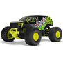 1/10 GORGON 2WD RTR Brushed Monster Truck (Battery & Charger Included), Yellow