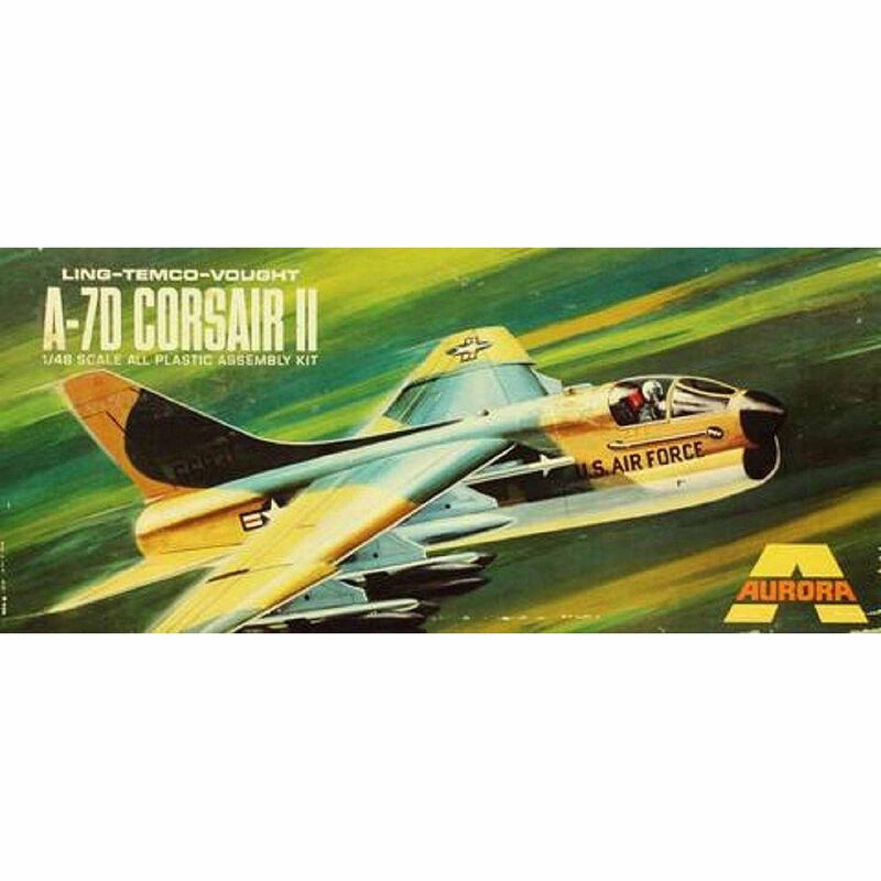 1/48 LTV A7-D Corsair II United States Air Force Model Kit