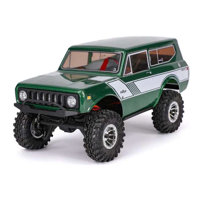 1/18 Ascent-18 International Scout II 4x4 Rock Crawler RTR, Green