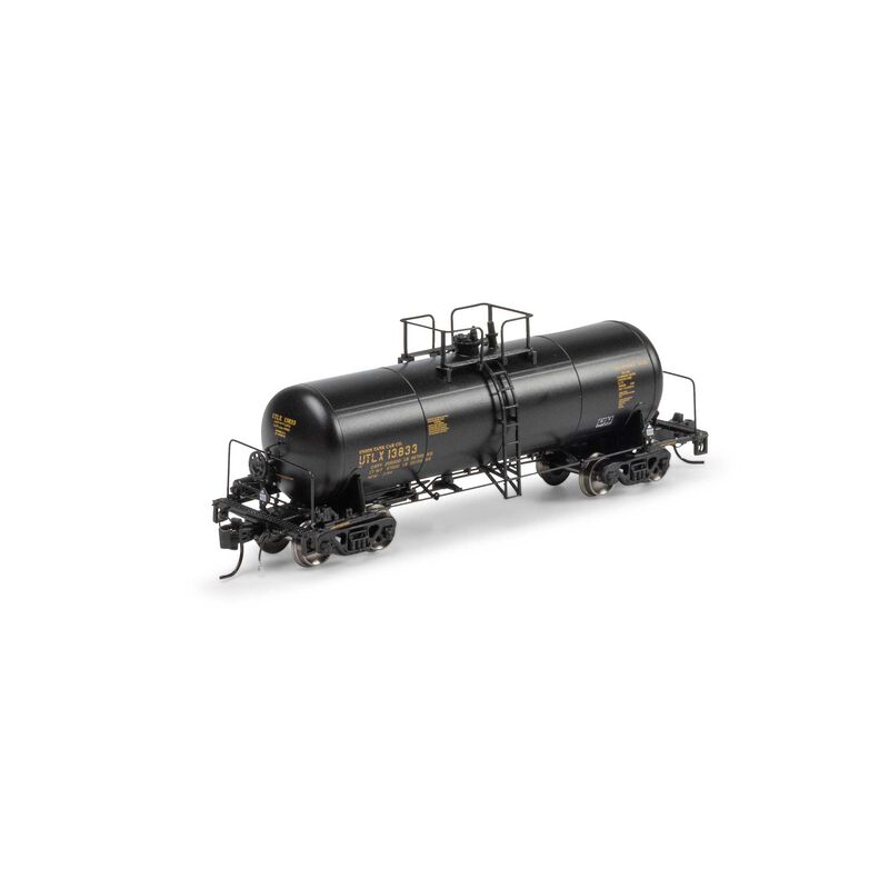 N 13,600-Gallon Acid Tank, UTLX, Black #13833