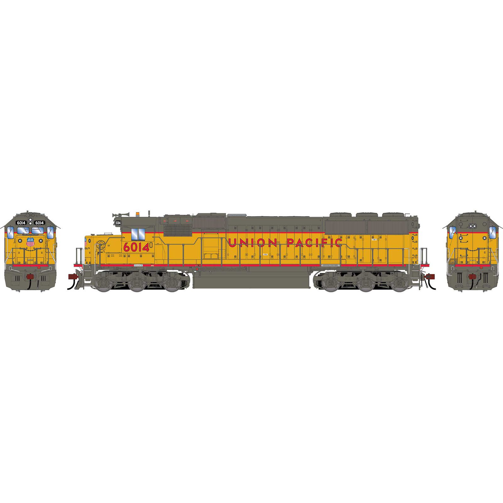 HO GEN SD60 Locomotive, UP #6014