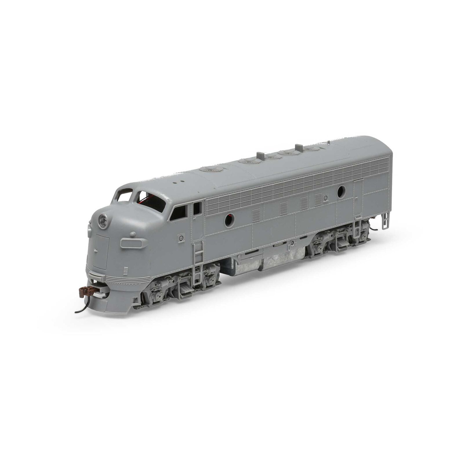 HO F7A Locomotive, Undecorated / Single Headlight