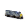 HO GP15T Locomotive with DCC & Sound, CSX #1513