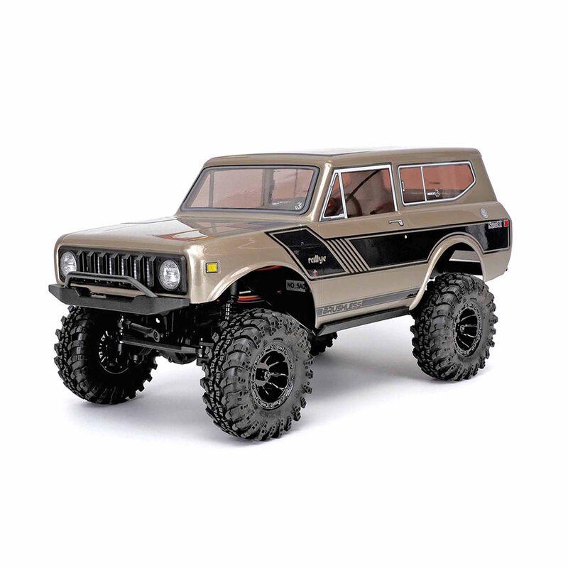 1/18 Ascent-18 International Scout II Brushless 4x4 Rock Crawler RTR, Gold