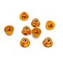 3mm Aluminum Flanged Locknut, Orange (8)