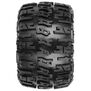 1/8 Trencher X F/R 3.8" MT Tires Mounted 17mm Black Raid (2)