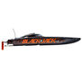 Blackjack 42" 8S Brushless Catamaran RTR, Black/Orange