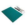 Cutting Mat Set With Knife, File, & Tweezer