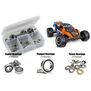 Rubber Shielded Bearing Kit, 1/10 Traxxas Rustler XL5