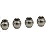 Steel Chrome Pivot Ball 3x7.8x8mm: BLX 6s