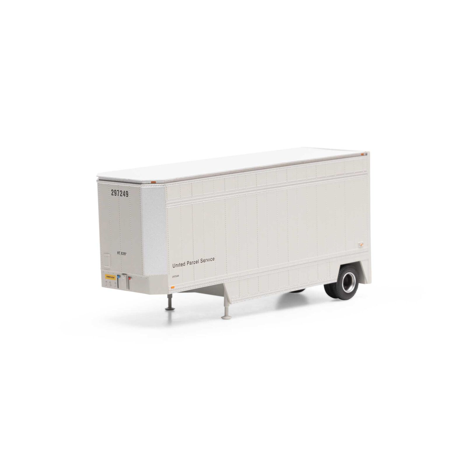 HO RTR 28' Drop Sill Trailer UPS No Shield #297249