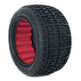 1/10 Rebar Rear Tires, Soft with Red Inserts (2): Buggy