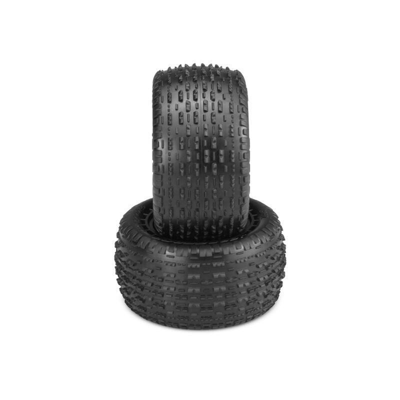 1/10 Swaggers 2.2” Truggy Tires and Inserts, Pink Compound (2)