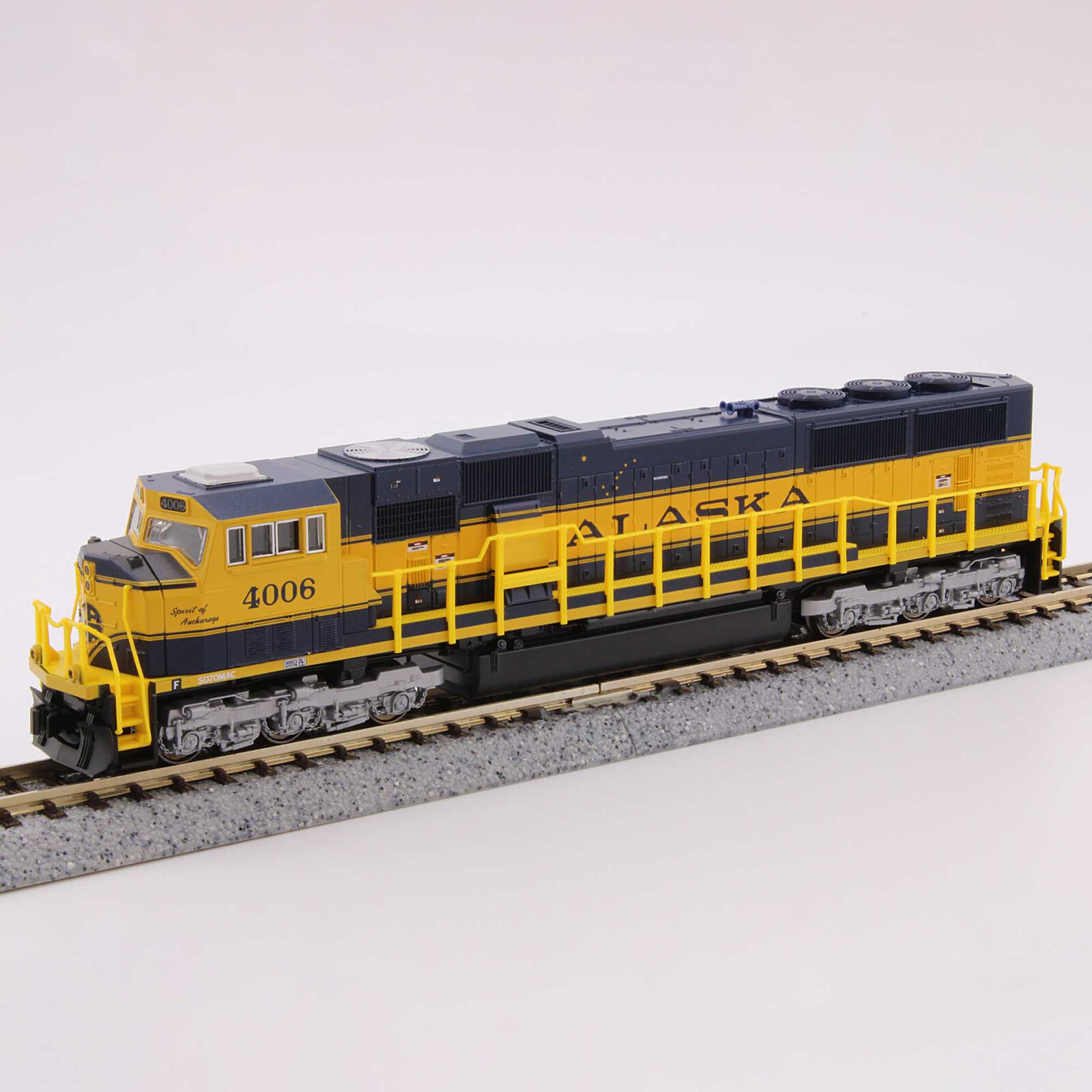 (N) SD70MAC Alaska Railroad #4003 "Spirit of Moose Pass"