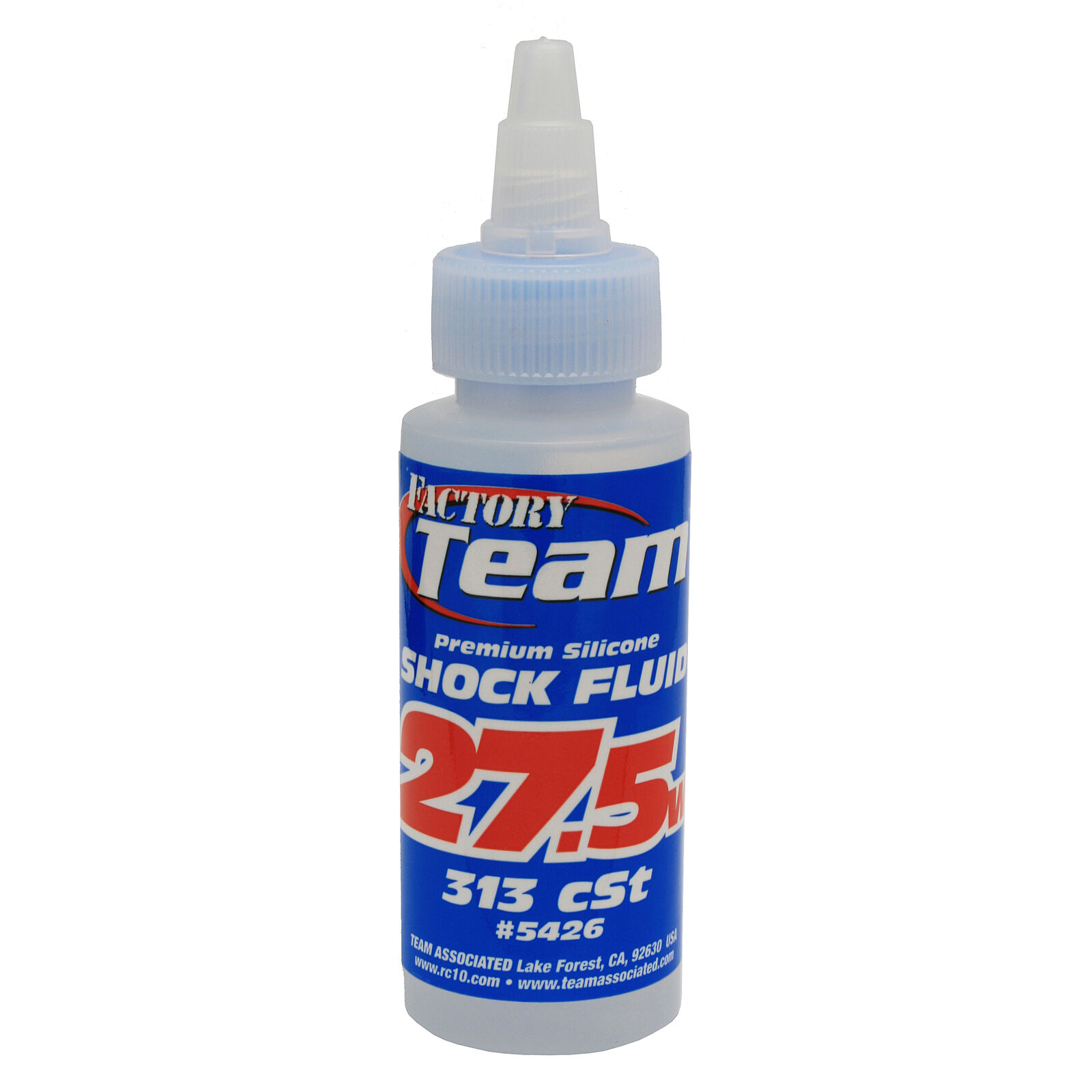 Factory Team Silicone Shock Fluid,  27.5Wt (313 cSt) 2oz