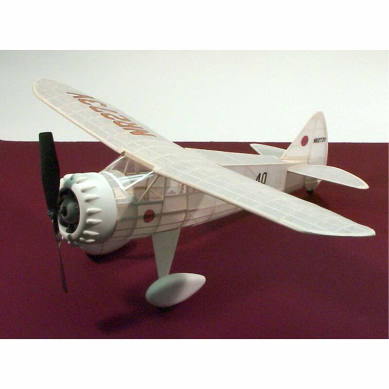 Mr. Mulligan Rubber Powered 17-1/2″ Airplane Kit