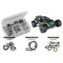Rubber Shielded Bearing Kit, 1/10 Traxxas Rustler BL-2S