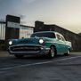 1/10 Chevy Bel Air Coupe Fazer Mk2 4x4 On-Road Touring Car RTR, Turquoise