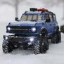 1/24 SCX24 2021 Ford Bronco 4X4 RTR Brushed Rock Crawler (Battery & Charger Included), Blue