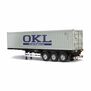 1/14 40-Foot Container 3-Axle Semi-Trailer
