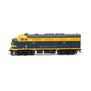 HO F7A Locomotive with DCC & Sound, ATSF #265C