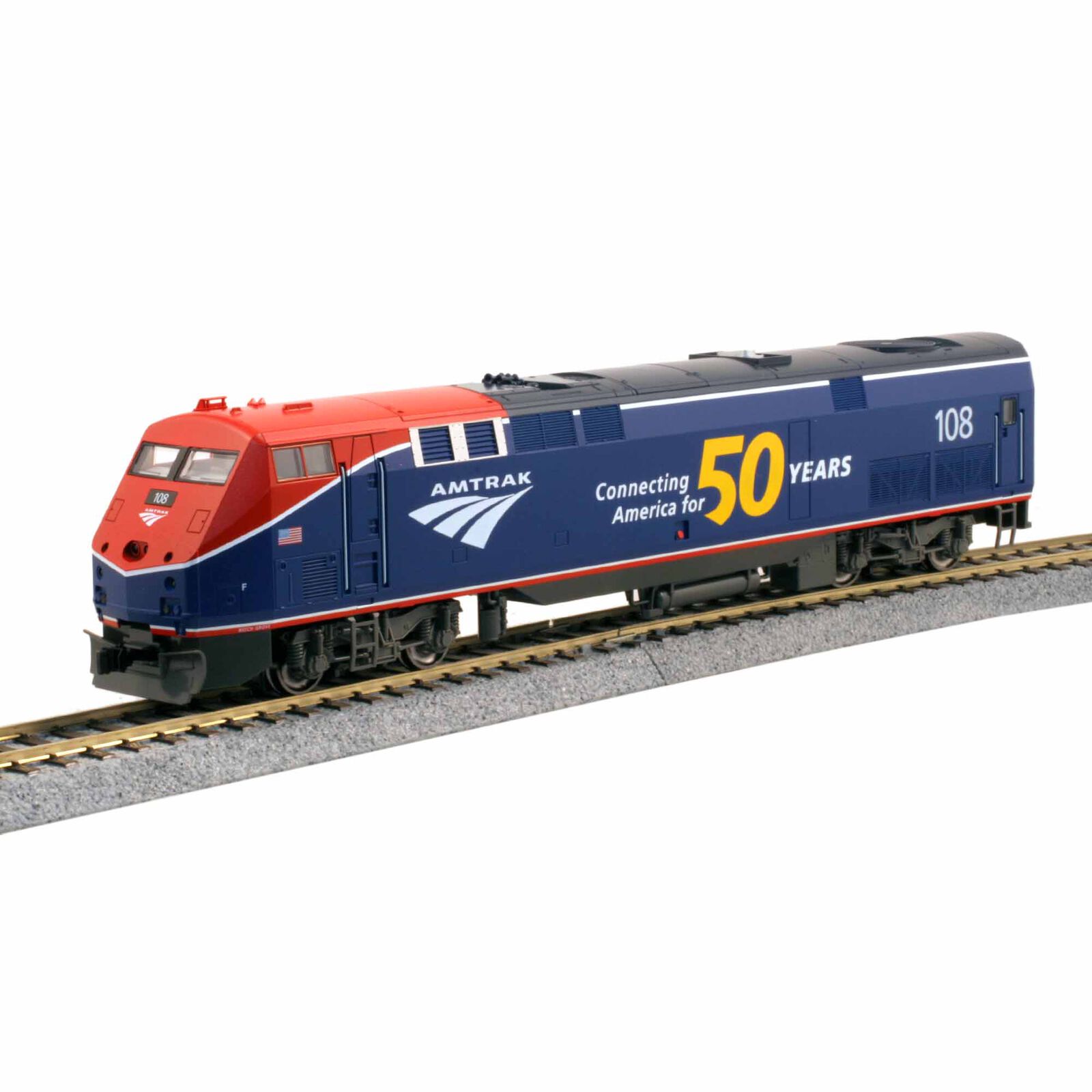HO P42 Amtrak Phase VI #108 LS