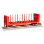 HO 52' Center-Beam Flatcar w/ Bulkheads - CP Rail #316879