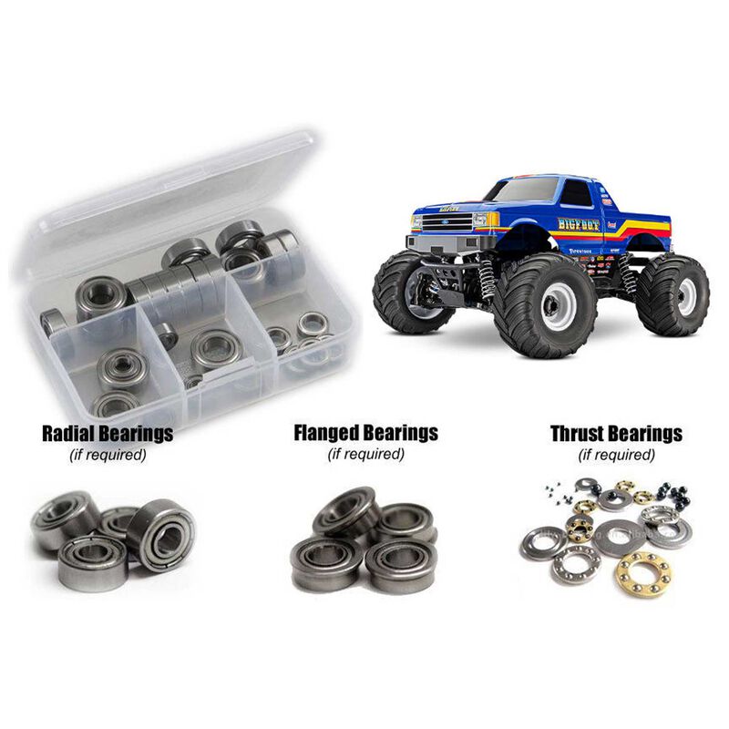 Traxxas Bigfoot 4x4 BL-2s 1/10th (#67134-4) Metal Shielded Bearing Kit