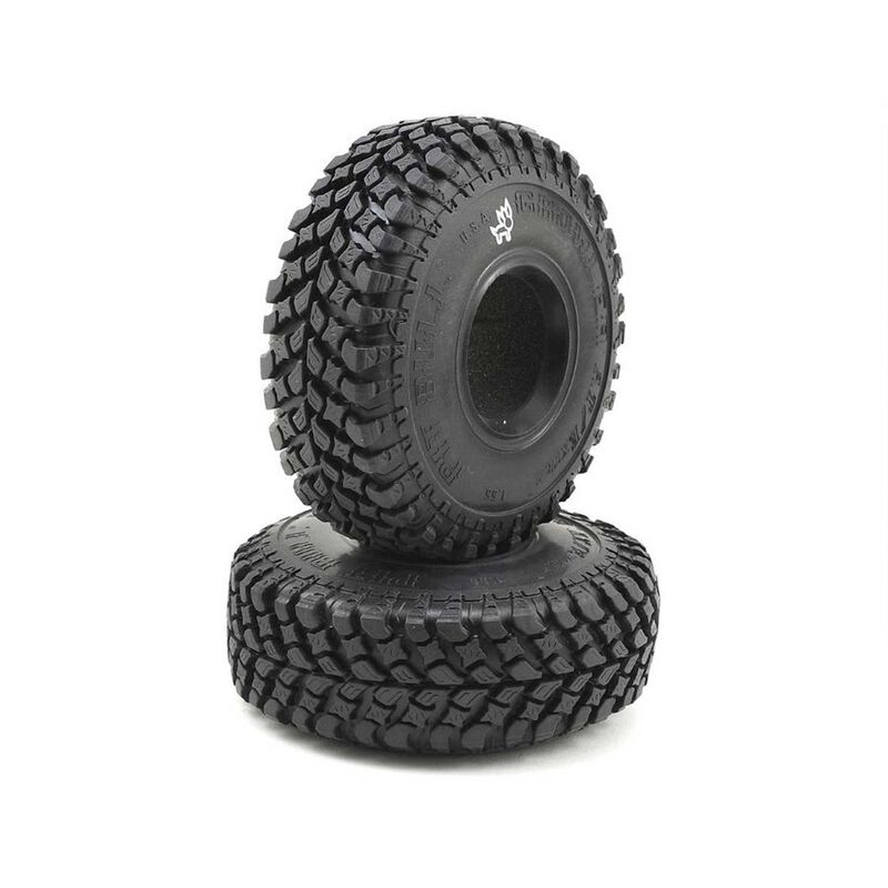 1.55 Growler AT/Extra Alien Kompound Crawler Tires with 2-Stage Foam Inserts (2)