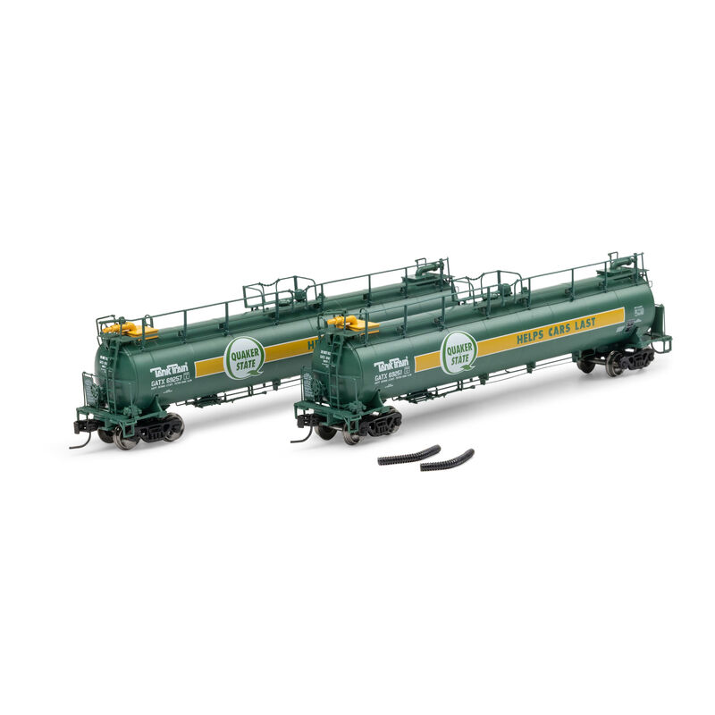 N TankTrain A/A, GATX Quaker State #69251/69257 (2)
