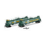 N TankTrain A/A, GATX Quaker State #69251/69257 (2)