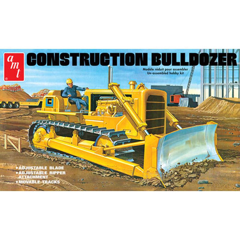 1/25 Construction Bulldozer Model Kit