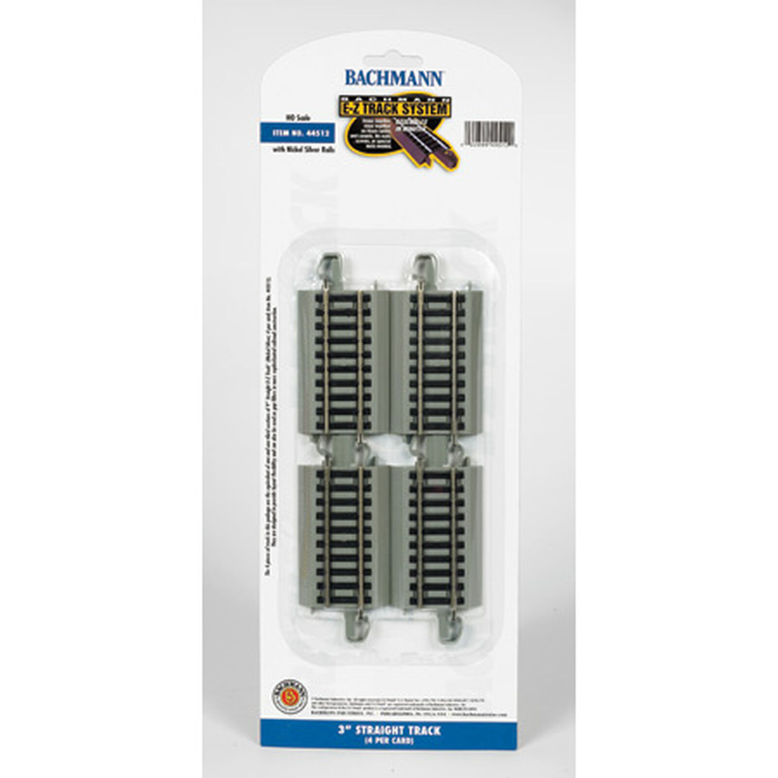 HO NS EZ 3" Straight (4)