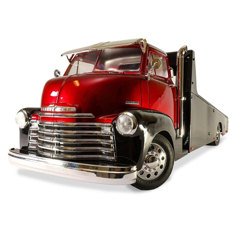 1/10 Custom 1953 Chevrolet Cab Over Engine Hauler RTR, Candy Red