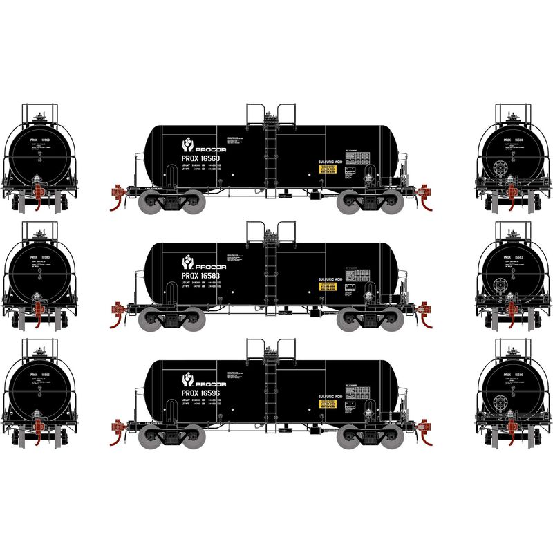 HO 13,600-Gallon Acid Tank, PROX, Black (3)