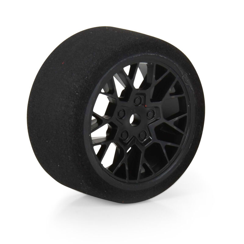 Fifty6 Foam Tire Mounted on Circuit Black Wheel 8mm Hex (4)
