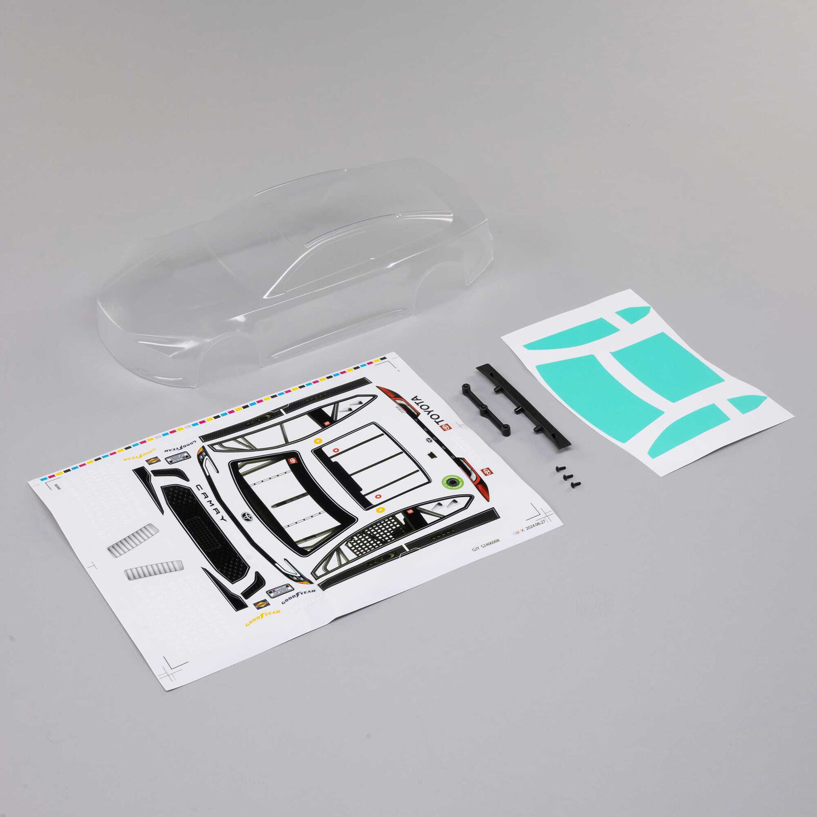 Toyota Clear Body: NASCAR