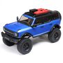 1/24 SCX24 2021 Ford Bronco 4X4 RTR Brushed Rock Crawler (Battery & Charger Included), Blue