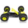 1/10 GORGON 2WD RTR Brushed Monster Truck (Battery & Charger Included), Yellow