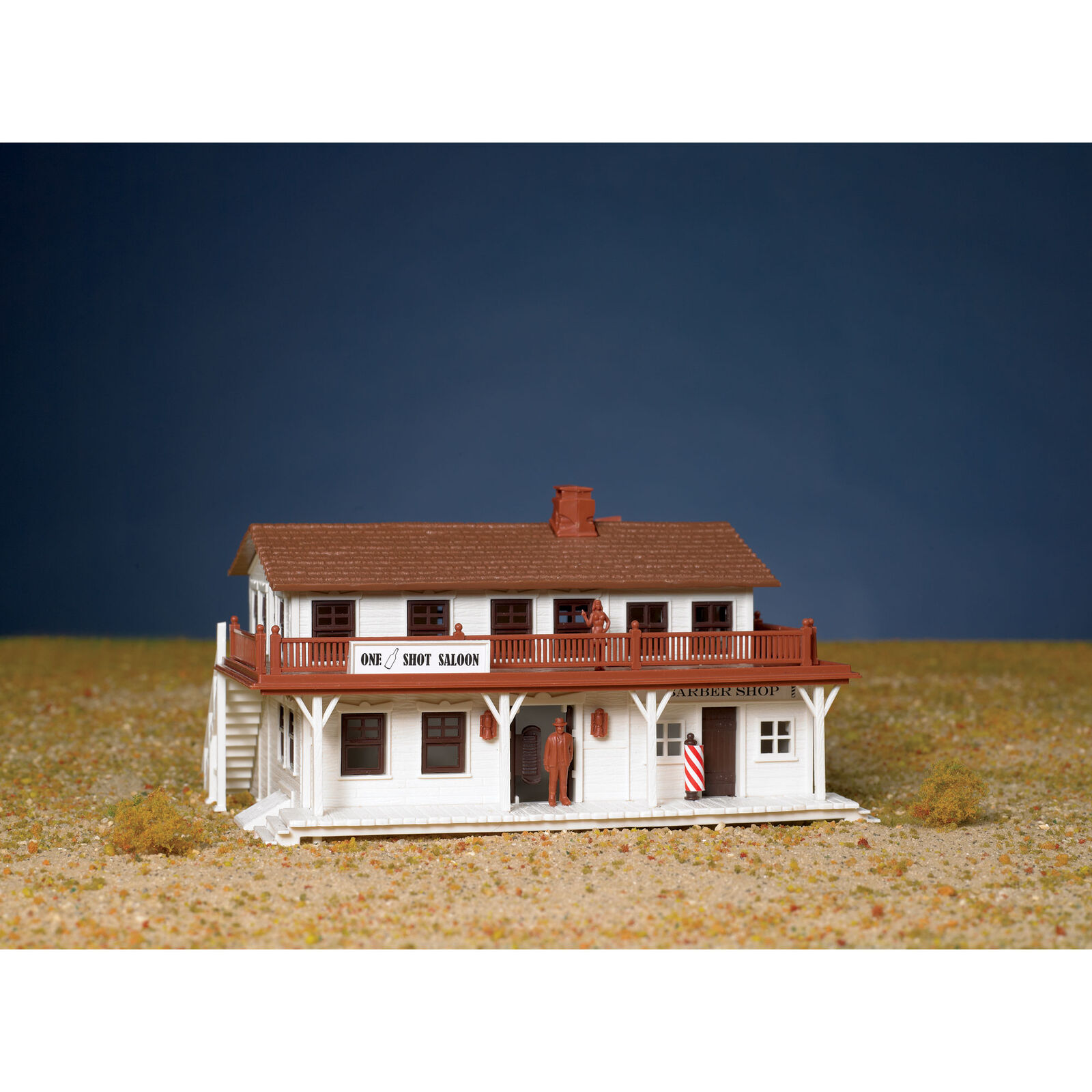 HO Snap KIT Saloon and Barber Shop