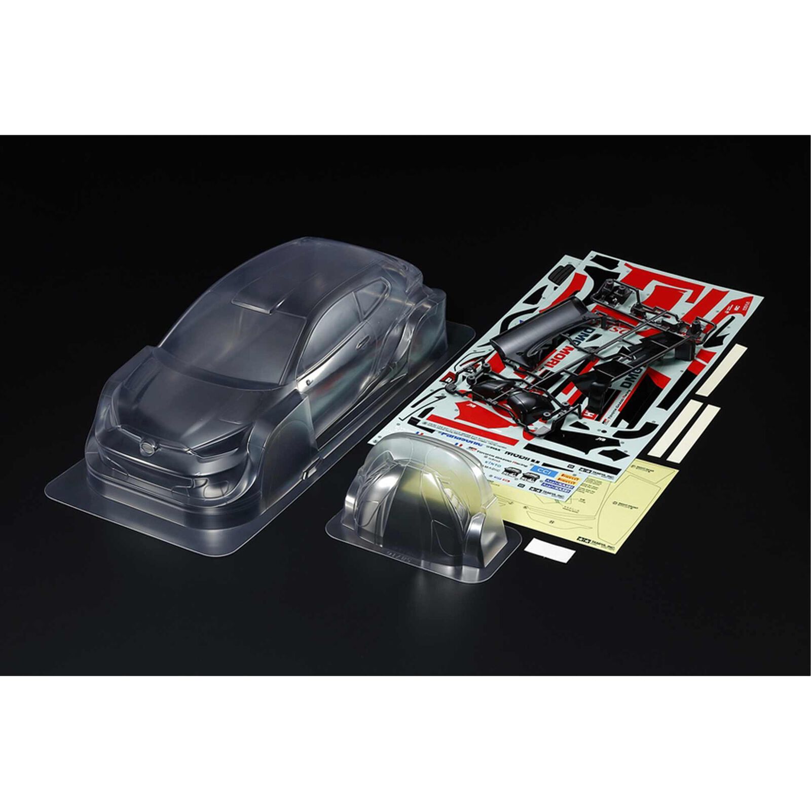 1/10 Toyota GAZOO Yaris Rally1 Hybrid Body Parts