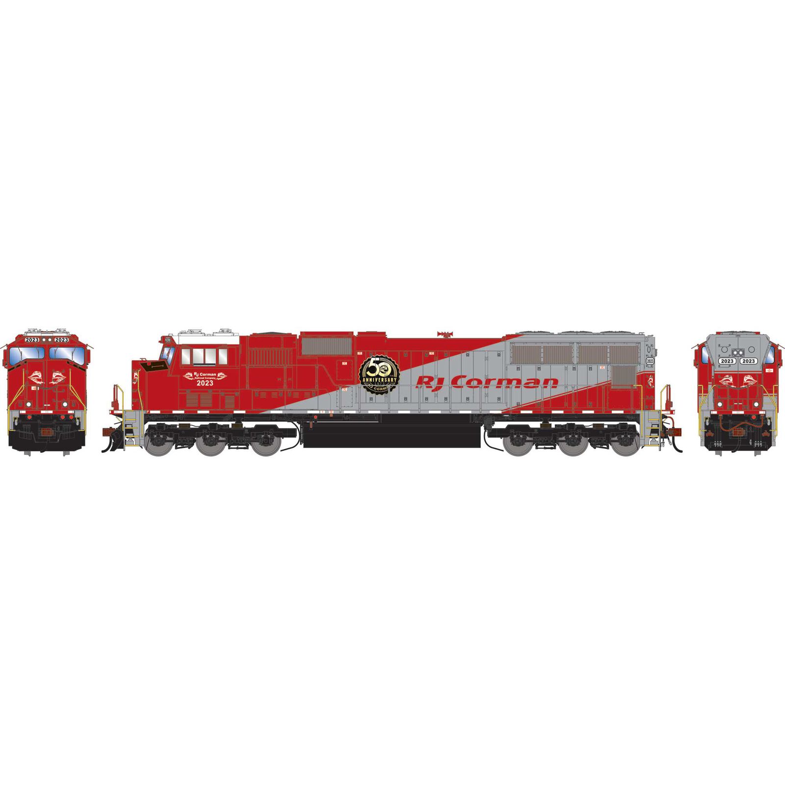 HO SD70M Locomotive, RJCC 50th Anniversary #2023