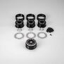 1/10 Ultra 1.9" Beadlock Rock Crawler Wheels, Black (4)