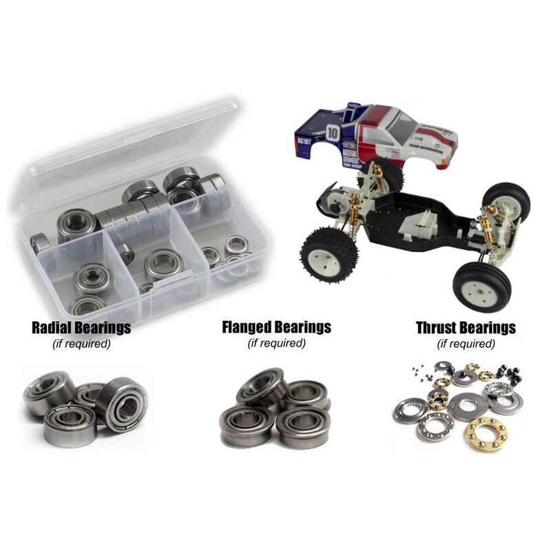 Metal Shielded Bearing Kit: 1/10 Team Associated RC10T Classic
