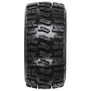 1/16 Trencher M2 Fr/Rr 2.2" Tires Mounted 12mm Blk Desperado (2)