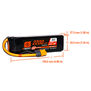 14.8V 2200mAh 4S 50C Smart G2 LiPo Battery: IC3
